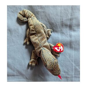 Vintage Scaly The Lizard Beanie Baby Toy